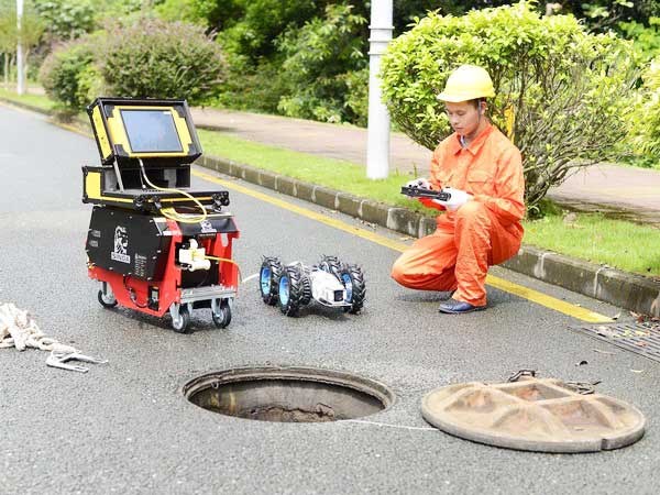 汉川管道机器人检测